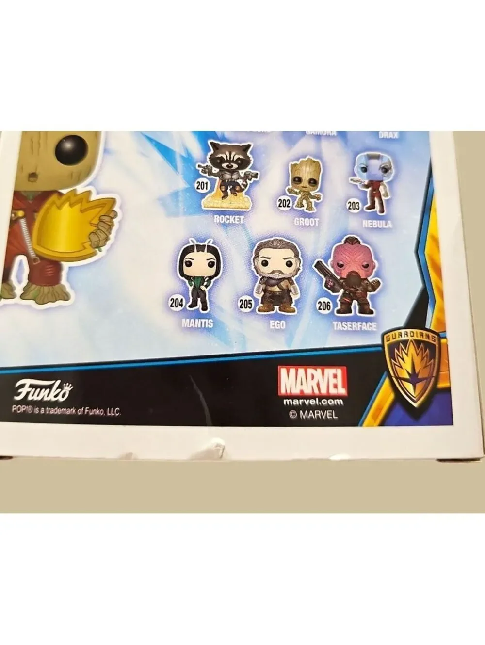 Funko Pop! Marvel Guardians of the Galaxy Vol. 2 Groot Vinyl Bobble-Head #208